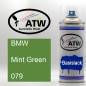 Preview: BMW, Mint Green, 079: 400ml Sprühdose, von ATW Autoteile West.